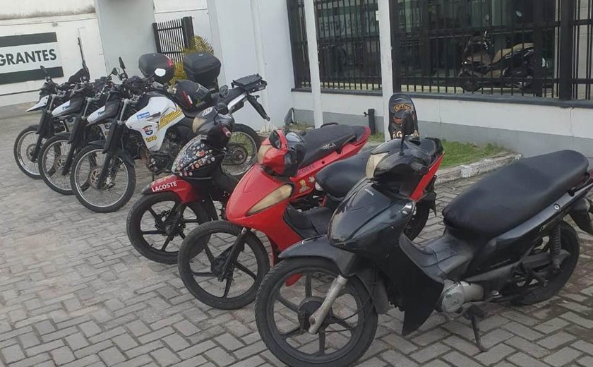 BPTran recupera três motocicletas adulteradas no Trapiche da Barra