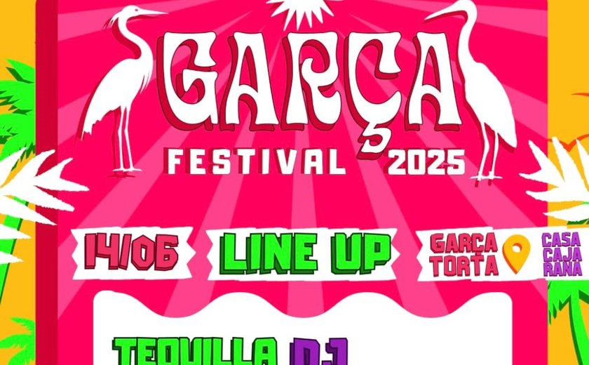 Garça Festival estreia no litoral norte de Maceió com celebração à música e à cultura alagoana
