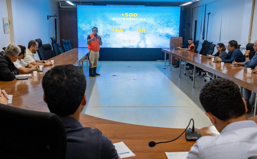 JHC reúne secretários e determina que força-tarefa seja reforçada em Maceió