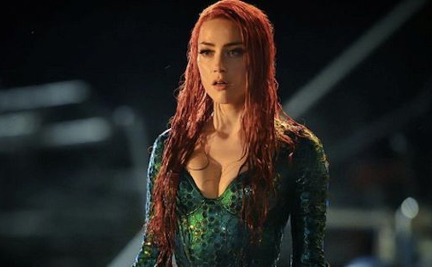 Diretor mostra visual 'sereia' de Amber Heard em filme do Aquaman