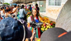 Contadora de estórias é protagonista de curta-metragem gravado em São José da Tapera