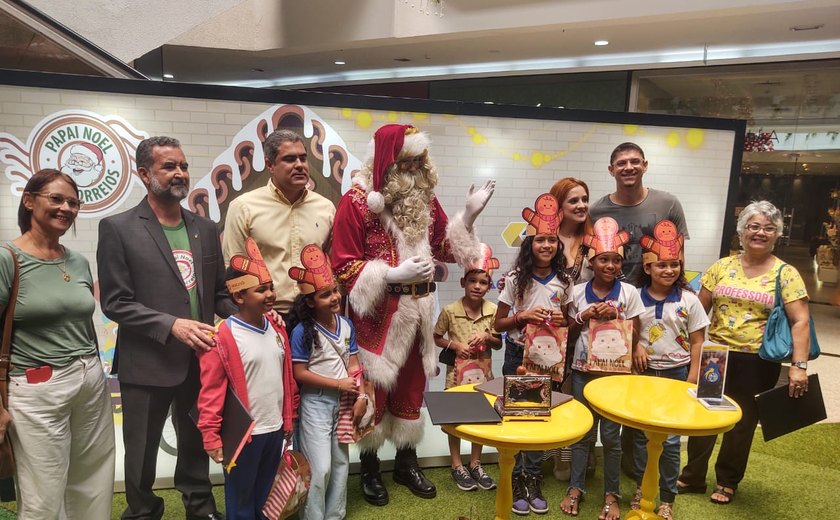 Campanha Papai Noel dos Correios tem início em Alagoas