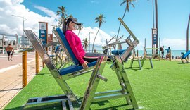 Saiba como praticar exercícios de forma gratuita na academia ao ar livre da orla