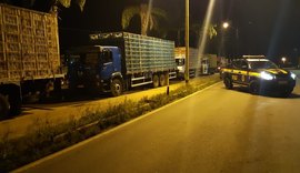 PRF apreende oito veículos com mercadorias sem nota fiscal