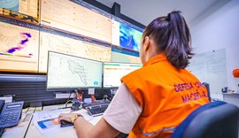 Defesa Civil emite alerta para possibilidade de chuvas intensas em Maceió até quarta-feira (8)
