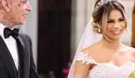 Casamento de Lexa e Guimê é marcado por confusão em igreja
