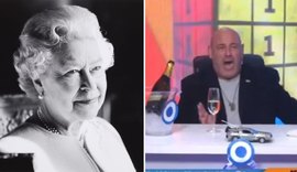 Apresentador argentino celebra morte da Rainha Elizabeth II com espumante e a xinga de Satanás