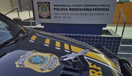 Homem é preso pela PRF por porte ilegal de arma de fogo m São Miguel dos Campos