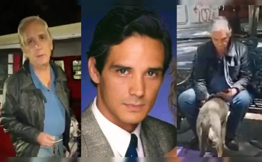 Ator de novela do SBT surge desorientado e sem-teto