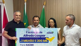 Alfredo Gaspar entrega emenda de R$ 1,2 milhão para a saúde em Tanque D’Arca