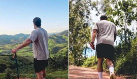 Mion caminha 110 km até Aparecida para pagar promessa