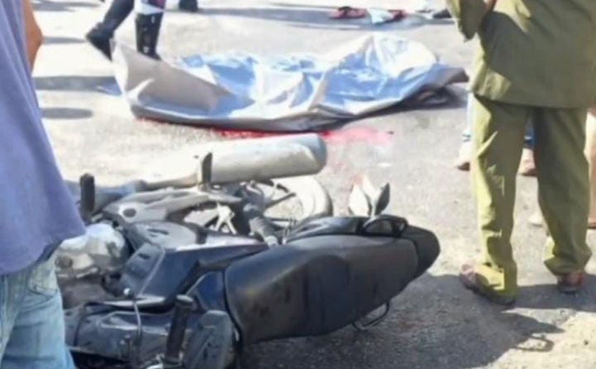 Colisão entre duas motos deixa um morto e dois feridos na Avenida Durval de Góes Monteiro