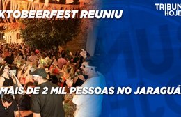 Oktobeerfest reuniu mais de 2 mil pessoas no Jaraguá
