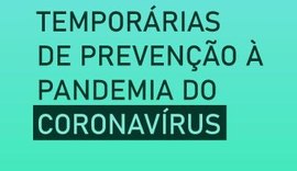 Prefeitura de Maceió estabelece medidas de prevenção contra coronavírus