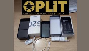 Oplit prende jovem por furto e recupera celulares