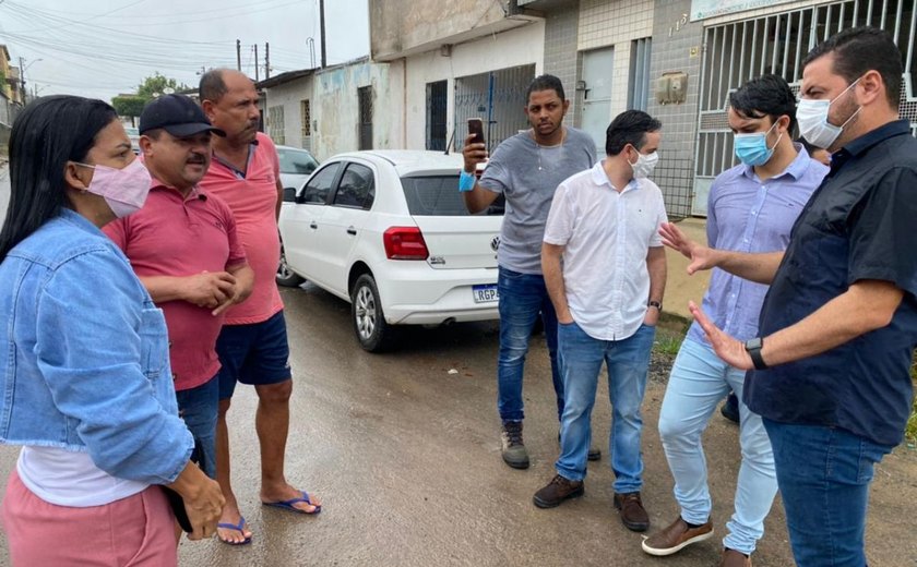 Comissão de Fiscalização das Obras visita bairros e encontra diversos problemas
