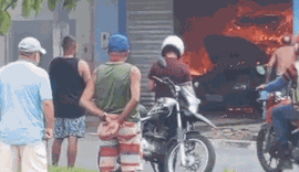Incêndio destrói oficina de lanternagem e pintura em Arapiraca; ninguém ficou ferido