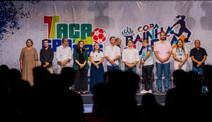 Governador dá pontapé inicial à Copa Rainha Marta e Taça das Grotas com inclusão social de 1,6 mil jovens