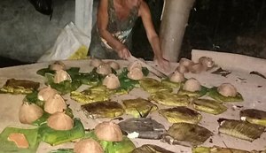 Comunidade de Arapiraca produz pé de moleque e mantém tradição da Semana Santa