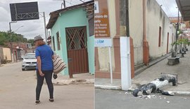 Vídeo: Mulher é detida em Pilar após derrubar obra de arte