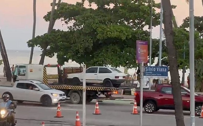 Gol quadrado que escapou de perseguição no Centro de Maceió é apreendido