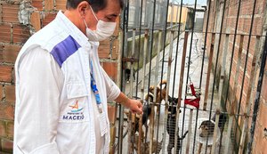 Vigilância Sanitária notifica abrigo de animais na parte alta da capital