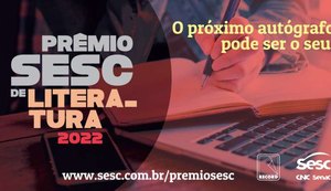 Prêmio Sesc de Literatura abre inscrições para edição 2022
