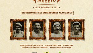Prefeitura inaugura na segunda monumento em homenagem aos 'Jangadeiros Alagoanos'