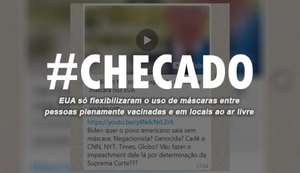 Flexibilição de uso de máscara nos EUA só vale para vacinados e em situações específicas