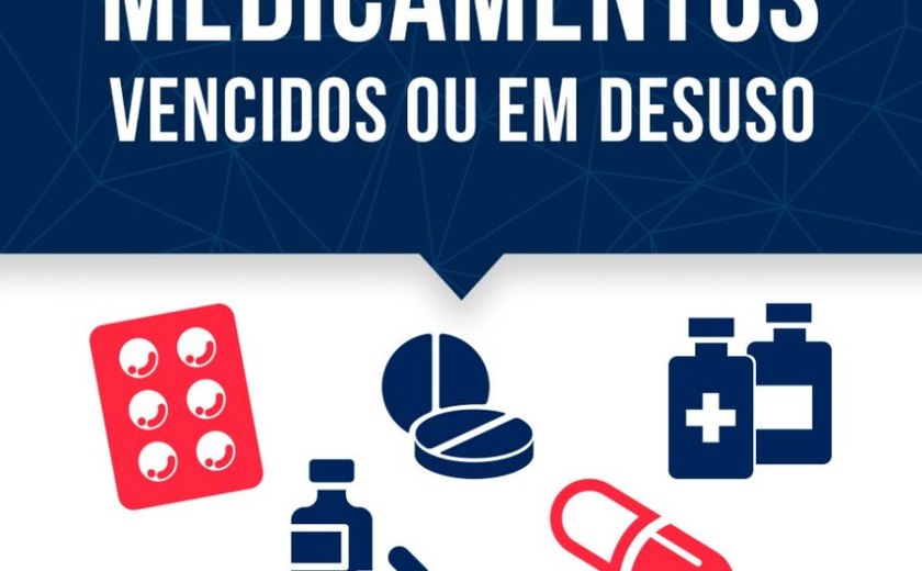 CRF/AL lança campanha de descarte de medicamentos em Maceió e Arapiraca