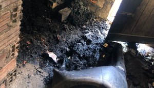Homem que ateou fogo em casa e tentou matar mulher e quatro crianças é preso