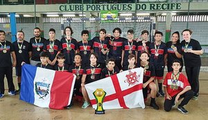 Alagoas é vice-campeã no masculino e feminino em campeonato brasileiro mirim de Handebol