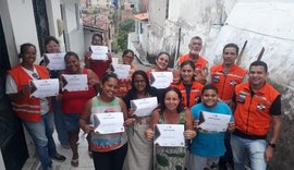 Mais de 100 pessoas participam de oficinas promovidas pela da Defesa Civil de Maceió