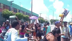 Moradores do Vergel protestam por chaves do Residencial Parque das Lagoas