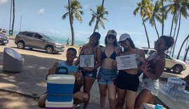 Turma vende água para custear formatura