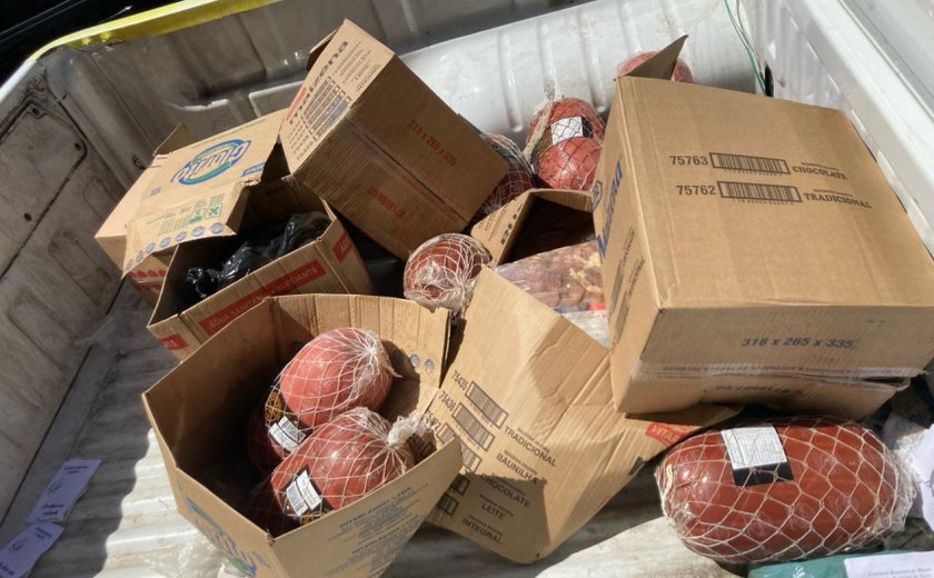 Vigilância Sanitária apreende 110 kg de carnes impróprias para consumo