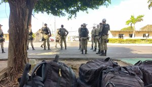 Segundo quantitativo de tropas policiais embarca para reforço no carnaval