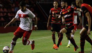 CRB é derrotado pelo Sport na Ilha do Retiro e vai para a 11ª colocação com 10 pontos
