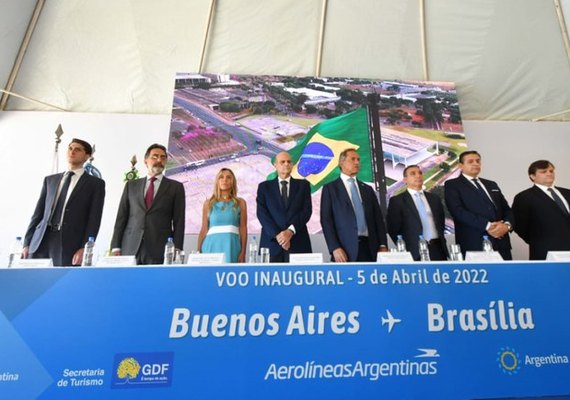 MTur prestigia anúncio do retorno de voos diretos entre Brasília e Buenos Aires