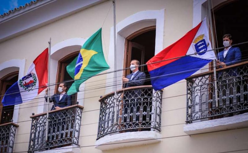 Sede do Governo do Estado foi em Marechal neste feriado da Proclamação da República