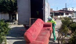 Coleta de volumosos: serviço coíbe o descarte irregular de materiais inservíveis