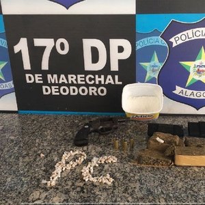 Seis S O Presos Em Marechal Por Tr Fico Posse Ilegal De Arma De Fogo E