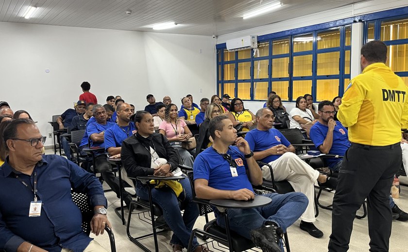 DMTT aborda assédio e importunação com profissionais do transporte escolar