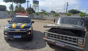 Caminhão roubado em Pernambuco é localizado pela PRF dias após o crime