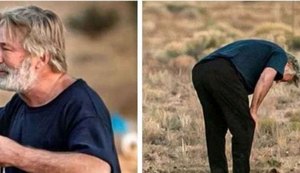 Transtornado, Alec Baldwin aparece chorando após depor sobre morte em set