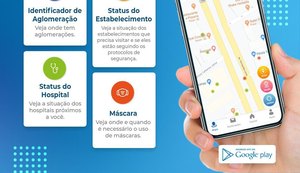 Aplicativo alagoano Bússola Covid-19 ajuda usuários a evitar locais de risco