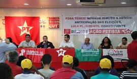 Partidos em Alagoas saem em defesa do ex-presidente Lula