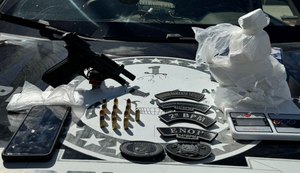 PM apreende armas e drogas em ações distintas no Sertão e Zona da Mata de Alagoas