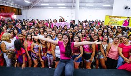 Gabi Gonçalves participa de encontro com mulheres em Rio Largo