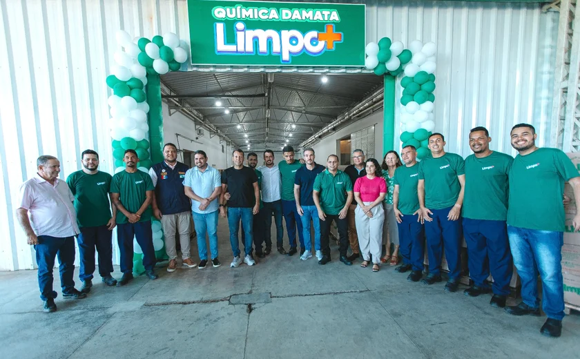 Murici ganha nova fábrica de produtos de limpeza e fortalece a geração de empregos